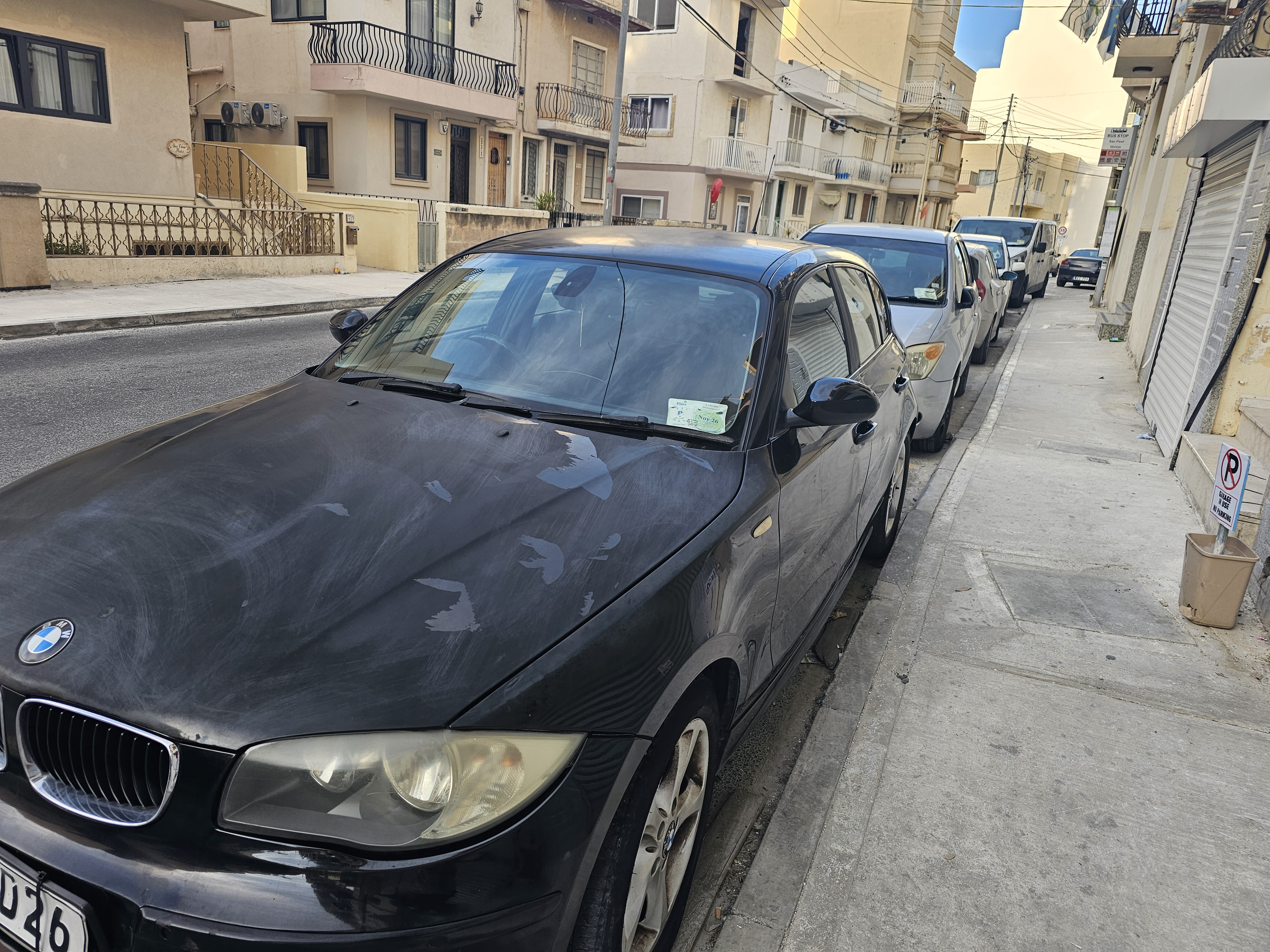 BMW MODEL: 118 YEAR: 2009 FUEL: DIESEL ENGINE SIZE: 1995 BODY: HATCHBACK SEATS: 5 POWER: 141 MODEL 2009 — €3,800 photo 4