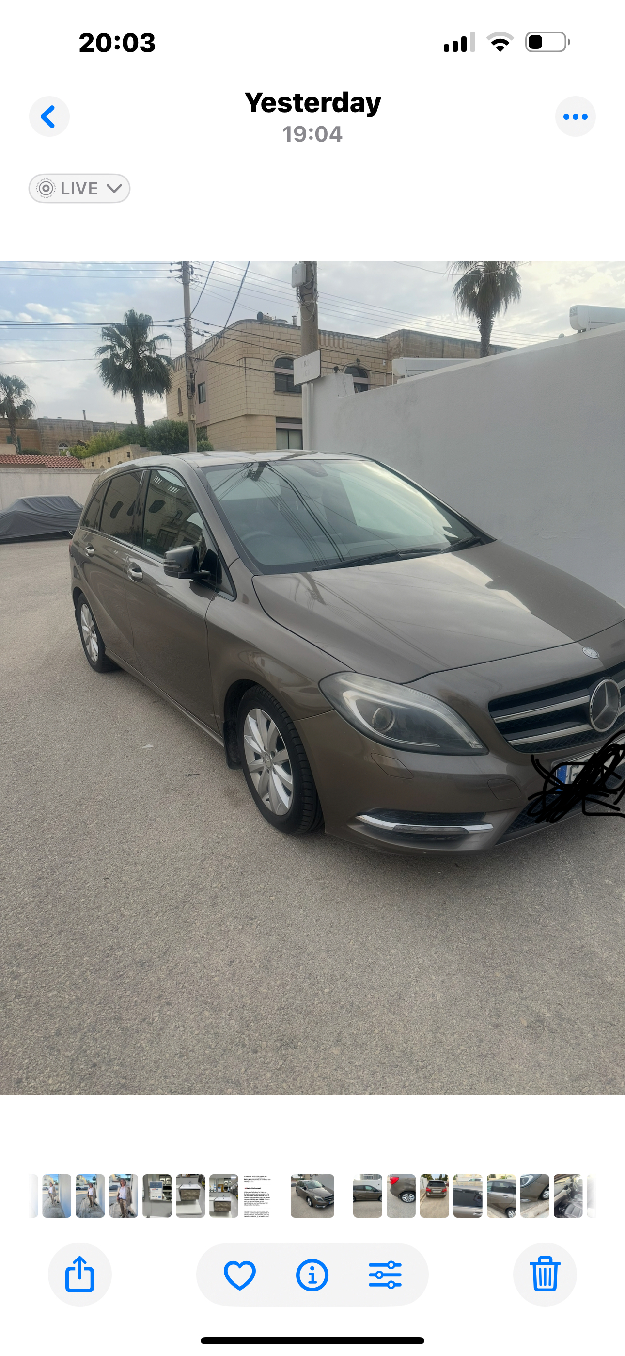 MERCEDES BENZ B200 2013 — €11,000 photo 2